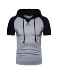 Derek Hooded Raglan Sleeve T-shirt