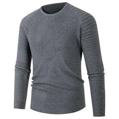 Men's Fashion Casual Crew Neck Raglan Sleeves Sweater