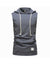 Terry Casual Hoodie Vest