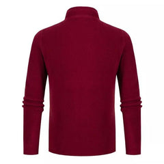 Men's Half Zip Turtleneck Fleece Sweatshirt