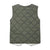 Men's Solid Color Quilted Fleece Lined Lightweight Gilet