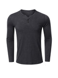 Robert Solid Color Long Sleeve T-shirt