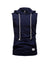 Terry Casual Hoodie Vest
