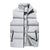 Men's Stand Collar Lightweight Zip-up Puffer Gilet