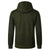 Men's Fleece Padded Patchwork Zipper Hooded Cardigan