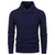 Men's Shawl Collar Cable Casual Slim Fit Long Sleeve Sweater